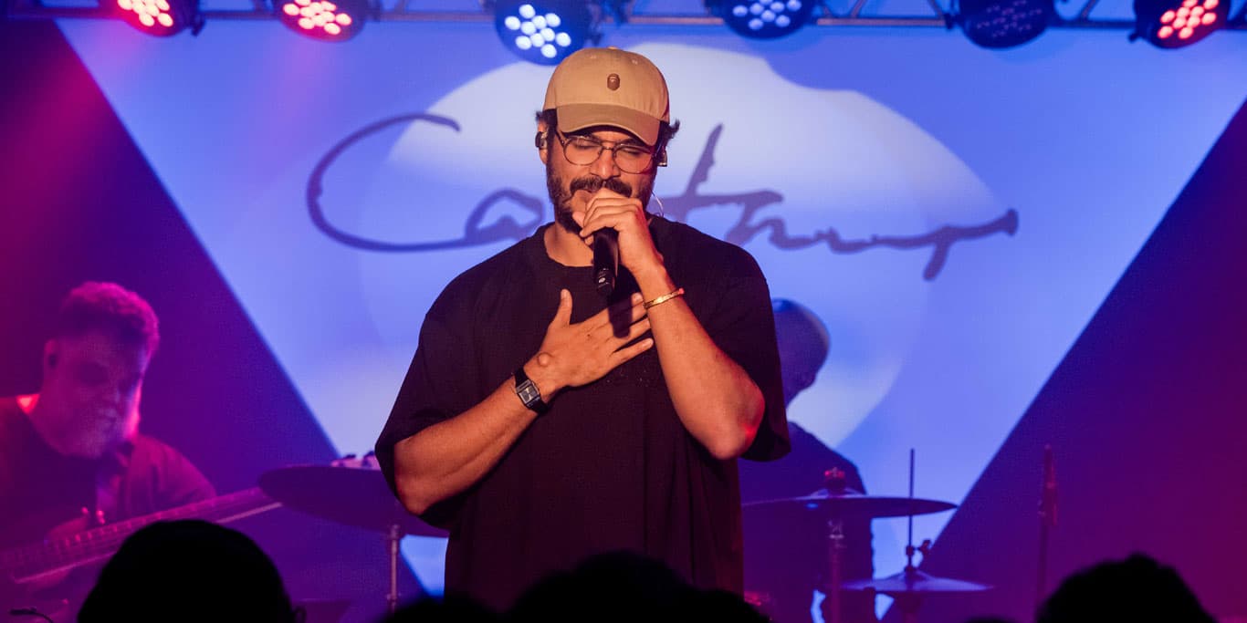 O cantor e compositor Criolo